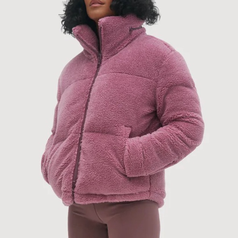 NWT Kamala Short Length Faux Sherpa